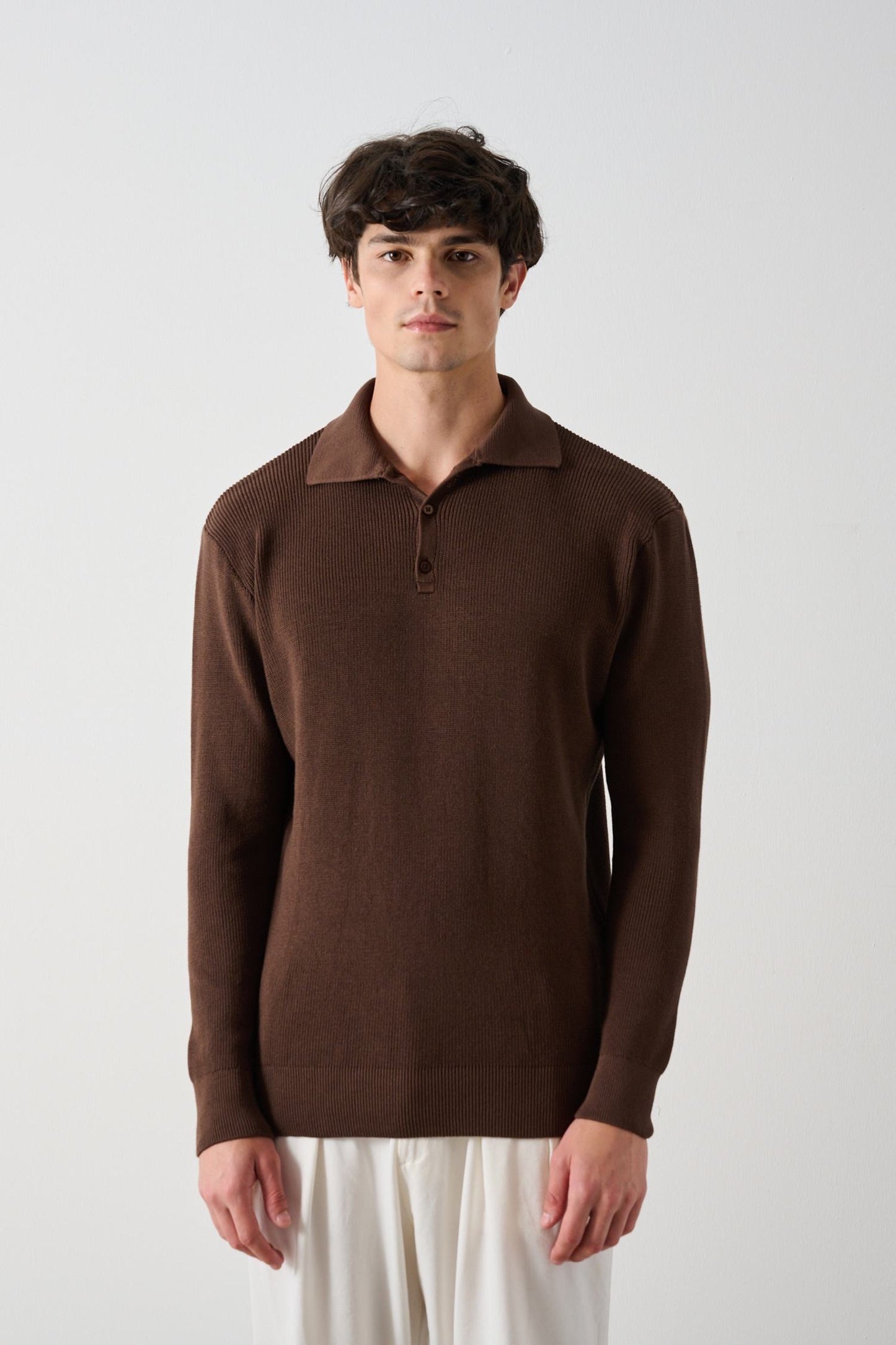 BUTTON UP SWEATER (4 COLOR)