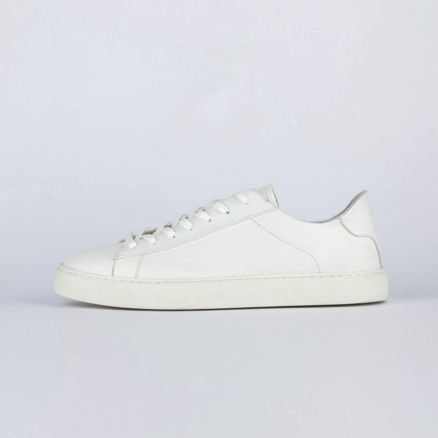BASIC WHITE LEATHER SHOES