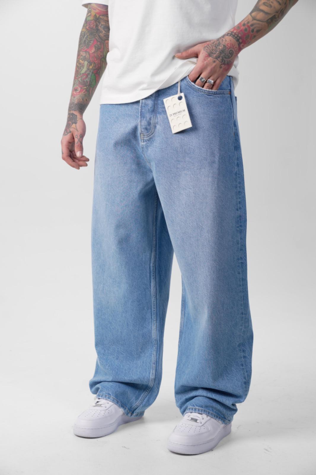 PREMIUM LIGHT BLUE BAGGY JEAN