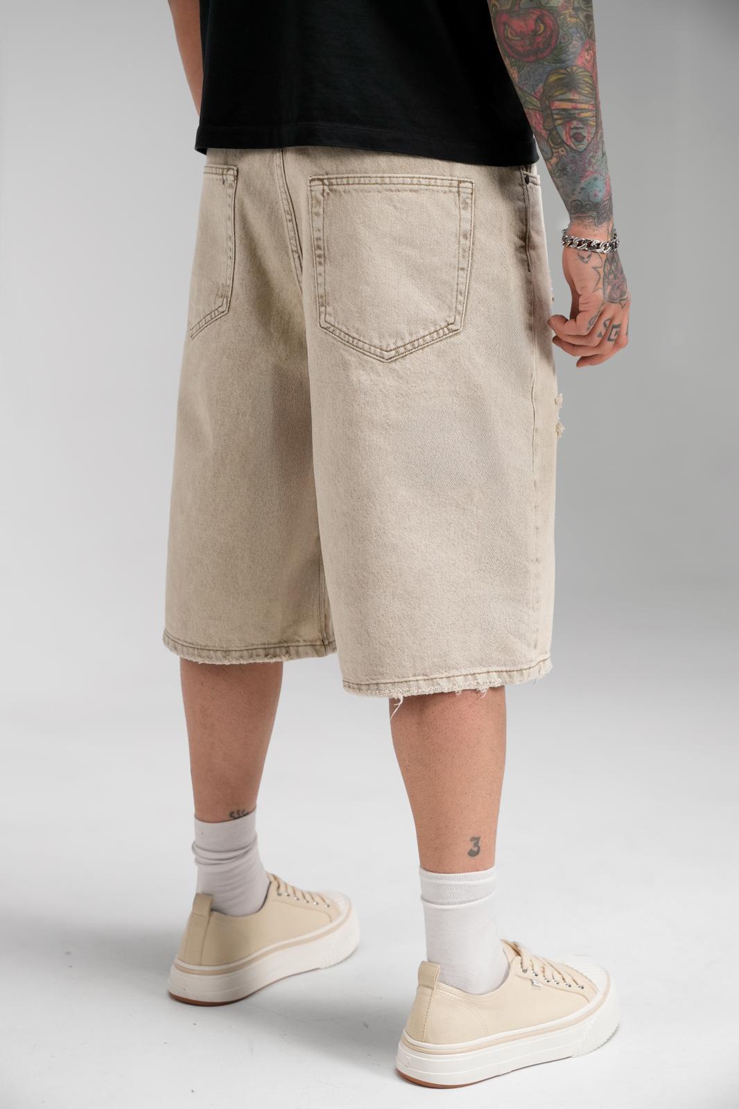 BAIGE RIPPED JORT
