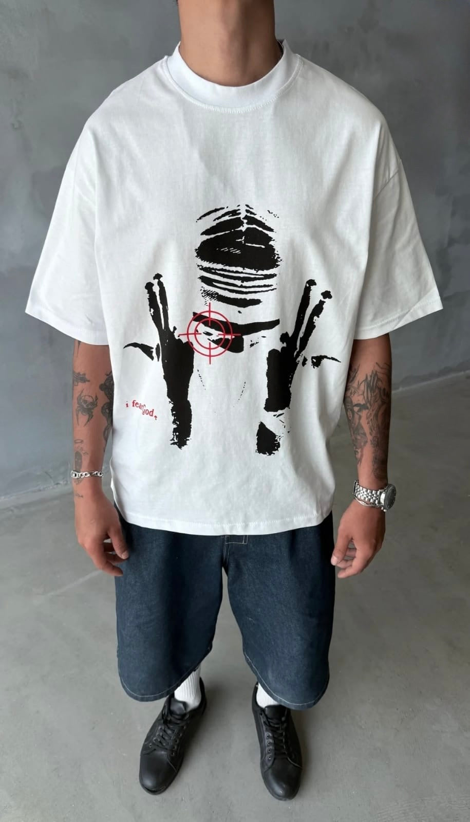 I FEAR GOD WHITE T-SHIRT