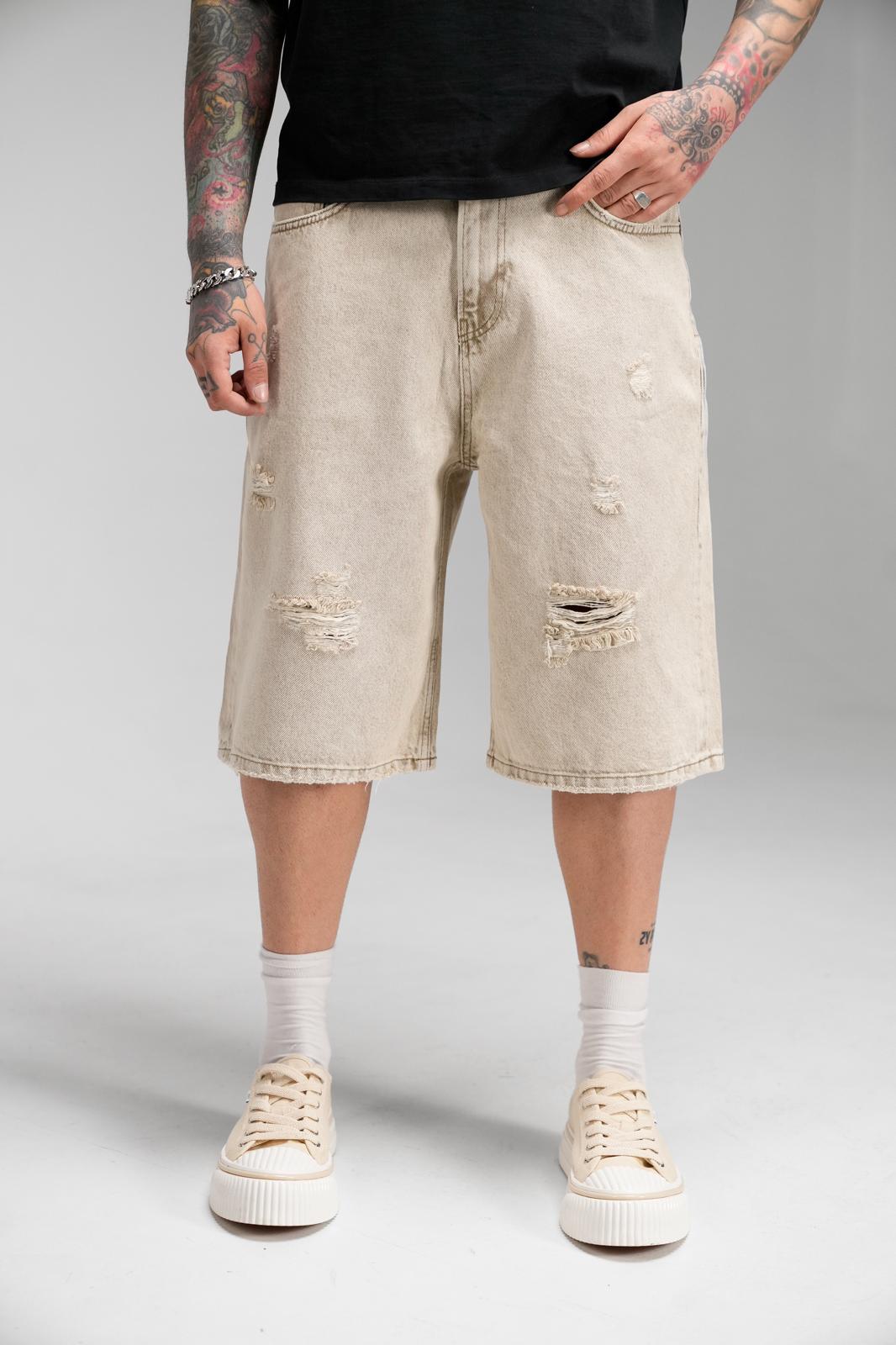 BAIGE RIPPED JORT