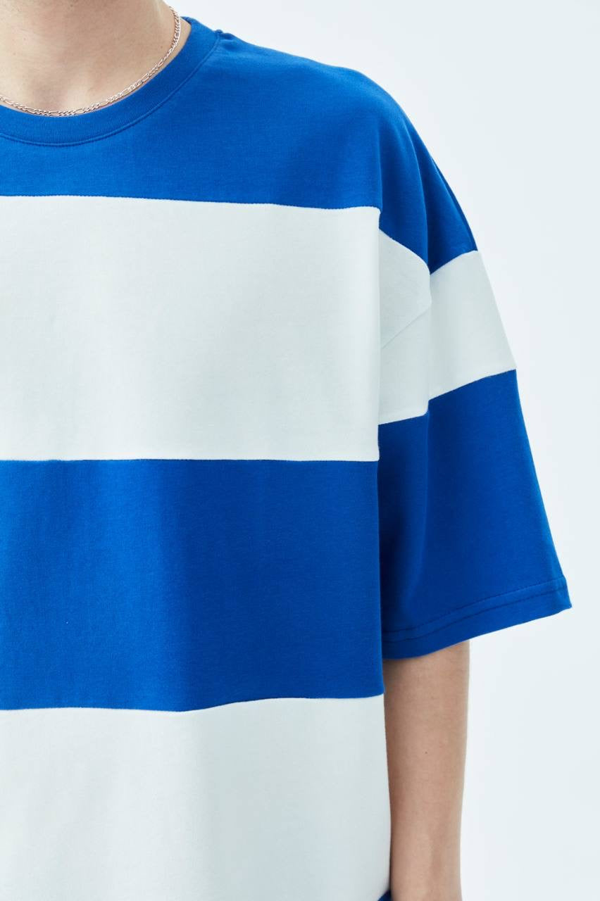 OVERSIZED STRIPED T-SHIRT