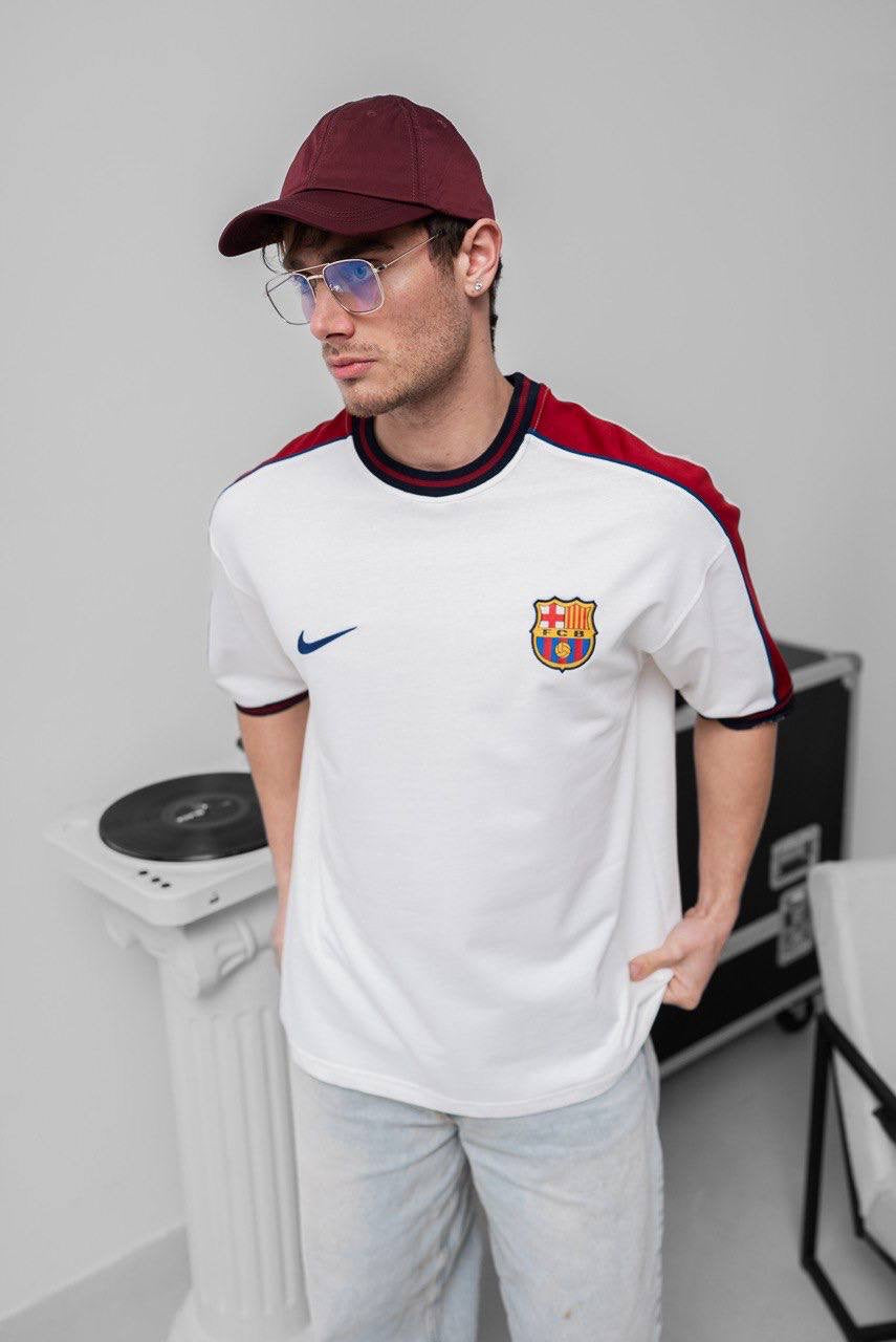 BARCA WHITE FANCY T-SHIRT