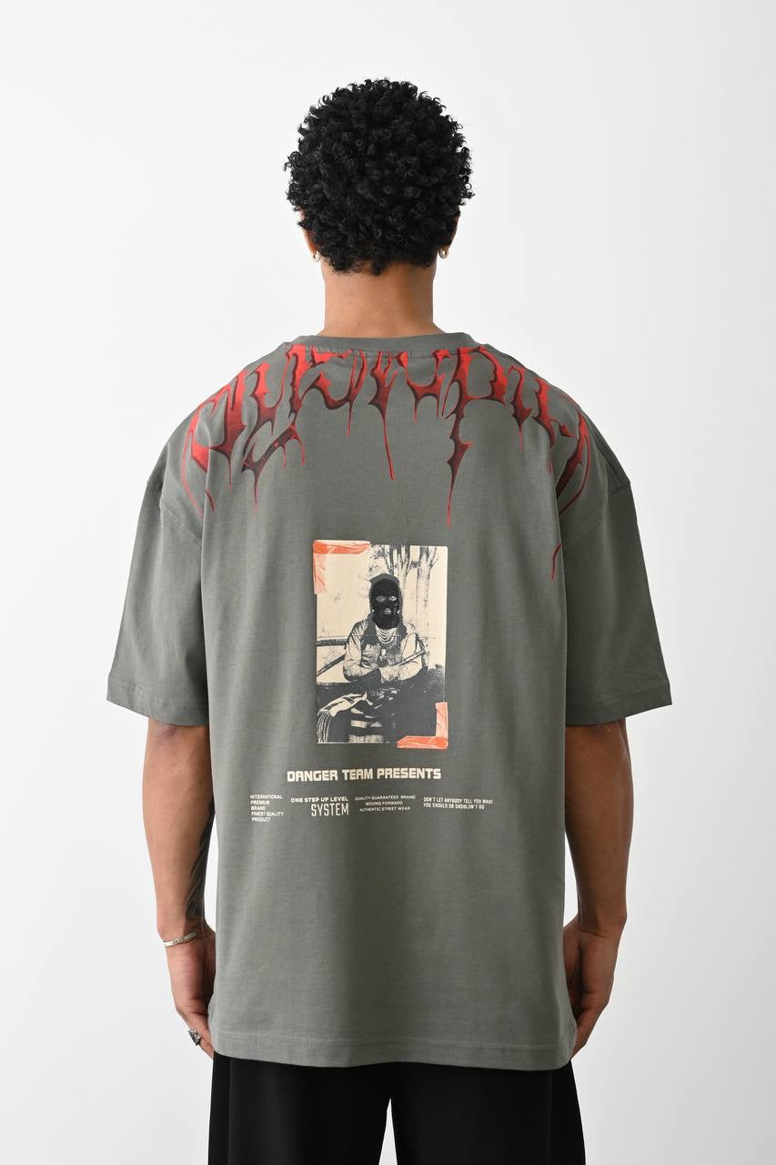 DANGER TEAM PRESENT T-SHIRT (3 COLOR)