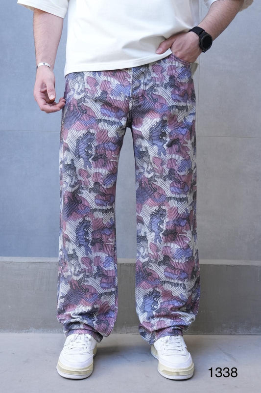 VIP MULTICOLOR KAMUFLAJ JEAN