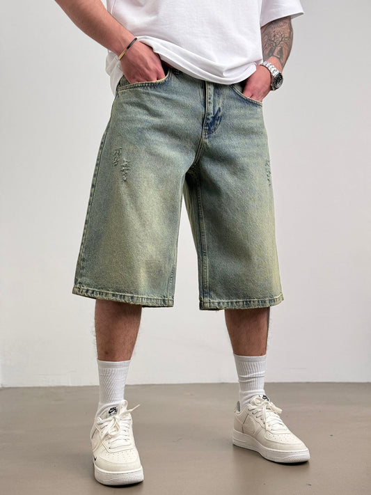 STONEWASHED PREMIUM JORT