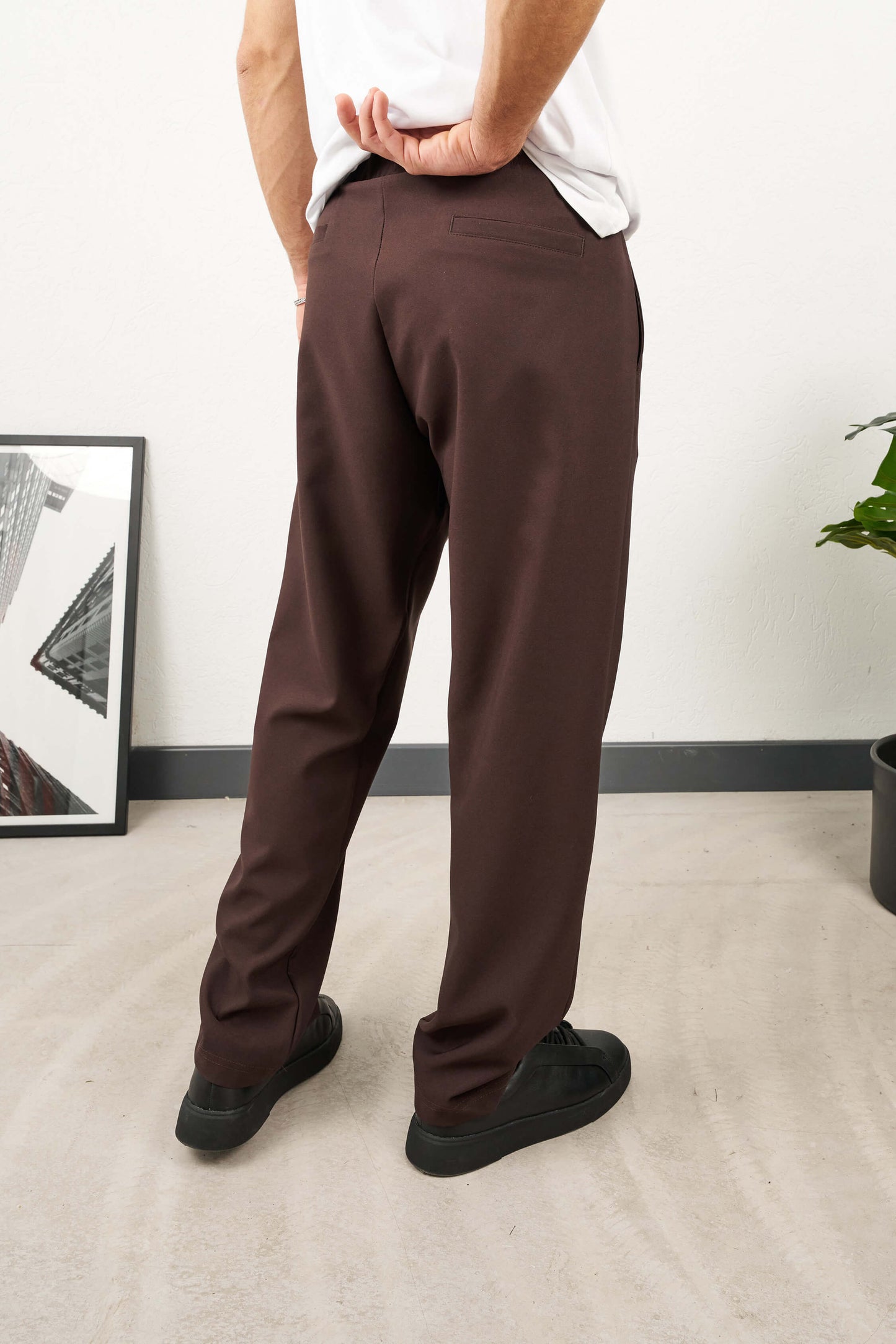 SEMI FORMAL STRAIGHT CUT PANTS (5 COLOR)