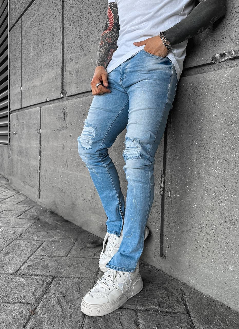 RIPPED SLIM FIT JEAN