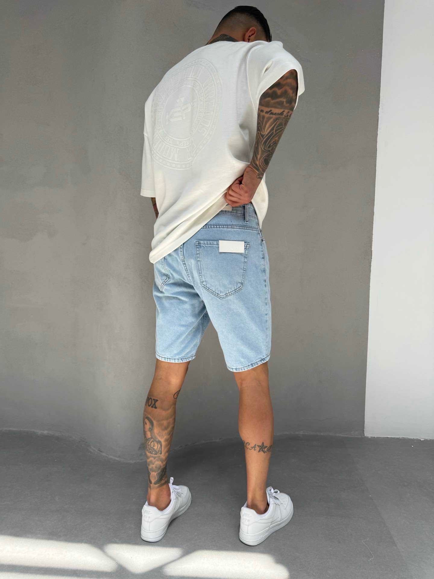 PREMIUM SKY BLUE SHORT