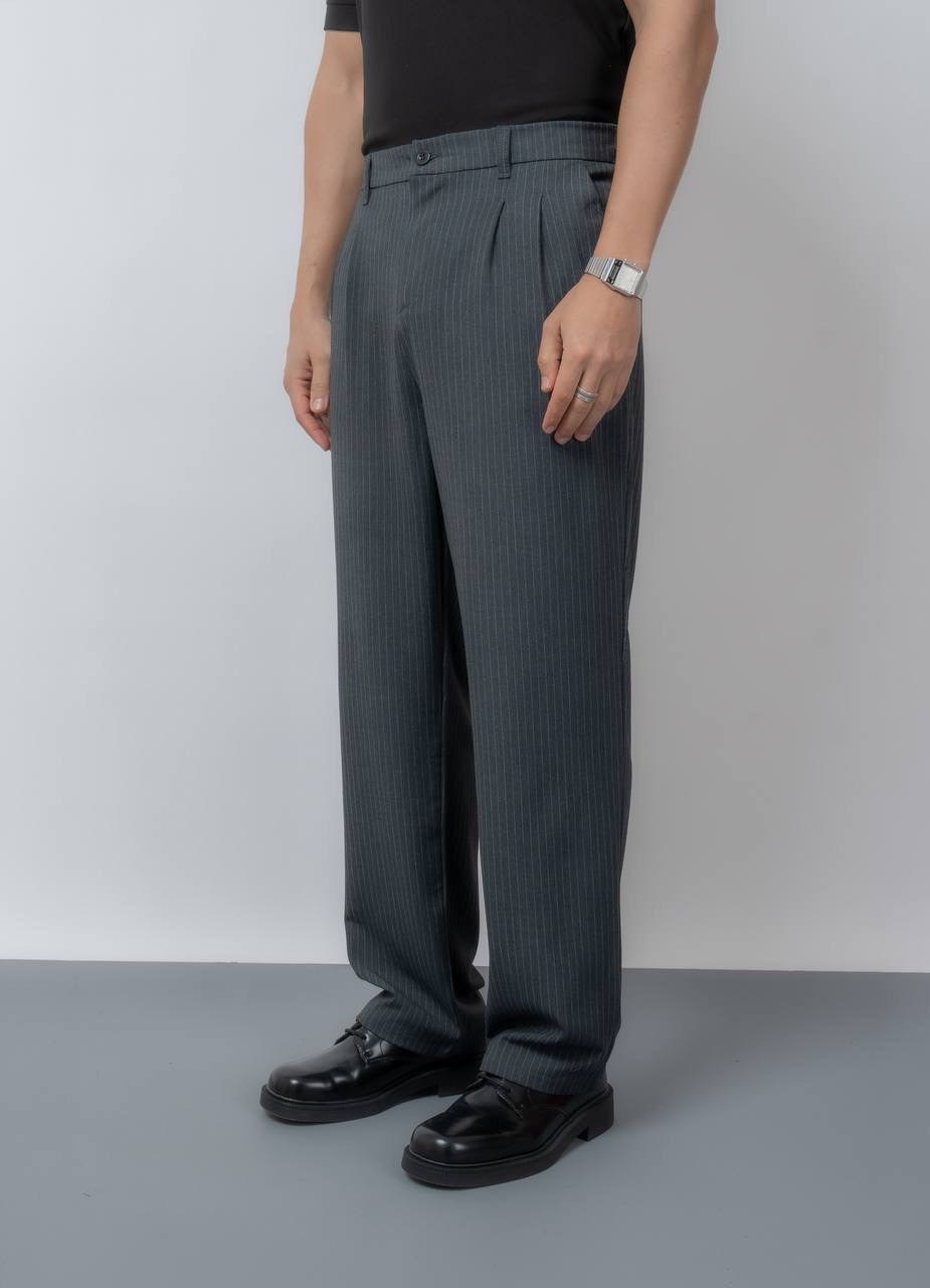 PREMIUM STRIPE SEMI FORMAL PANTS