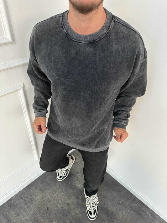 STONEWASHED SWEATSHIRT