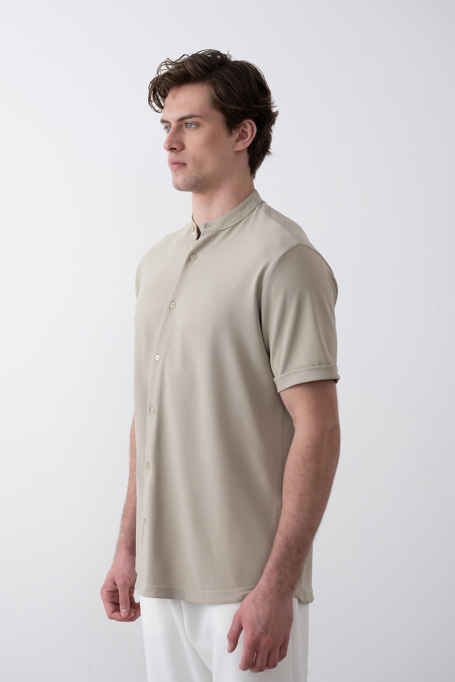 PREMIUM CHINEESE COLLAR SHIRT