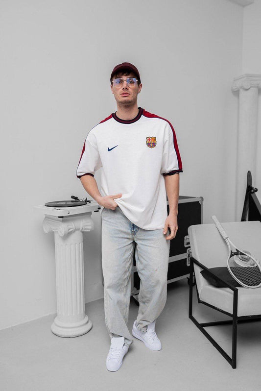 BARCA WHITE FANCY T-SHIRT