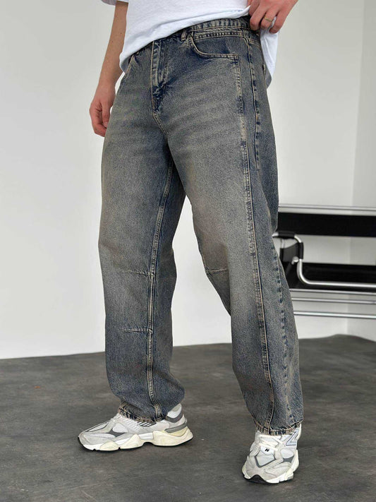 VIP DIRTY WASHED BLUE JEAN