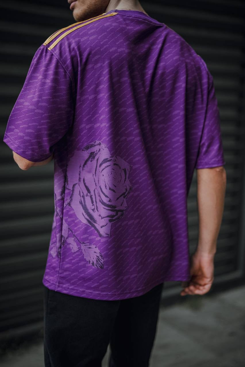 REAL MADRID PURPLE FANCY T-SHIRT