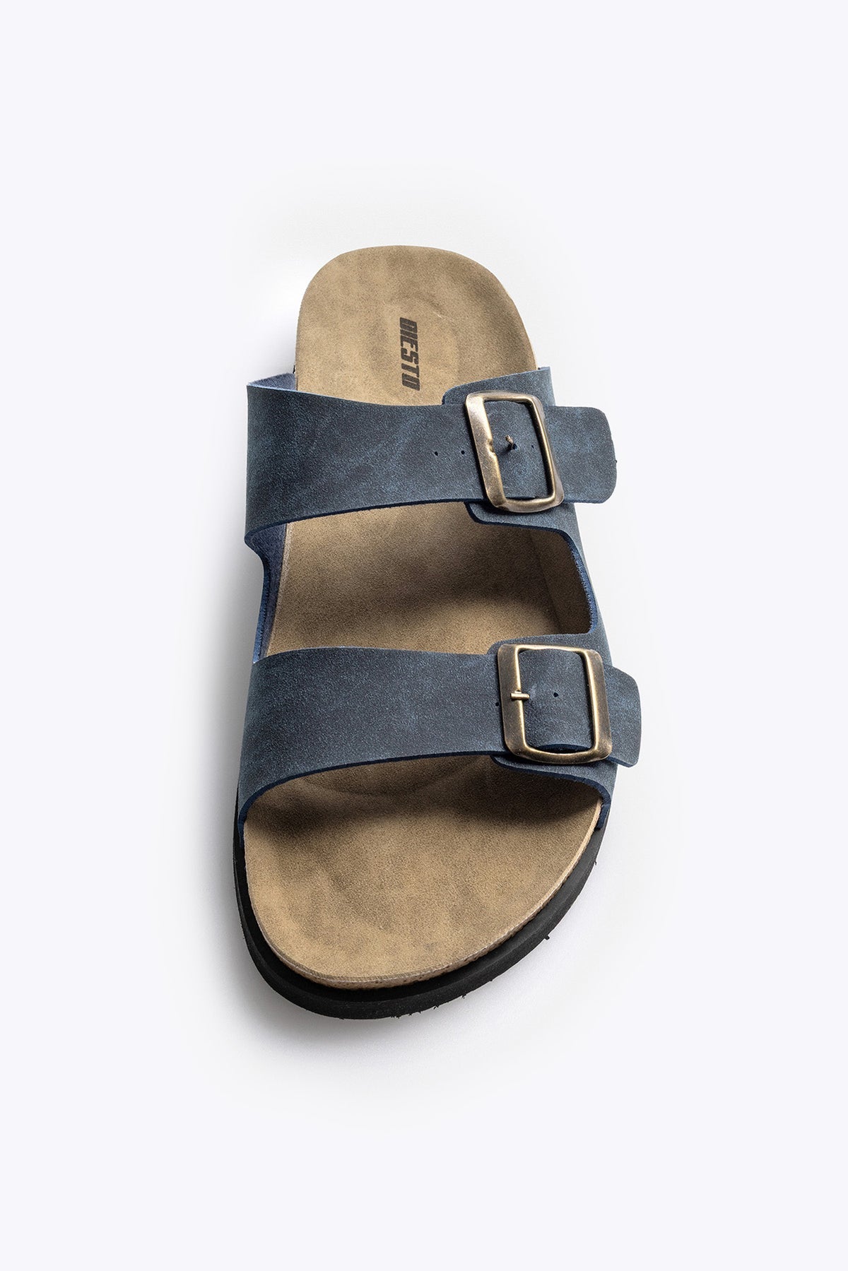 DOUBLE BAND INDIGO SANDAL