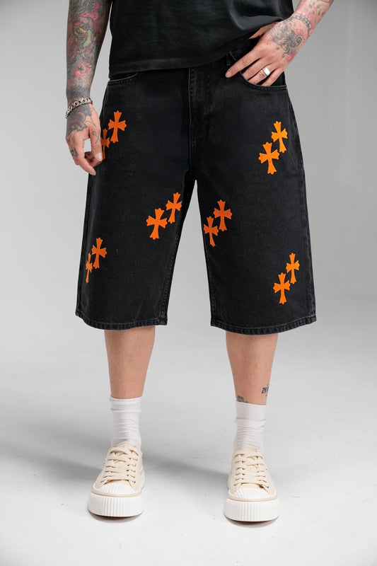 CROSS BLACK JORT