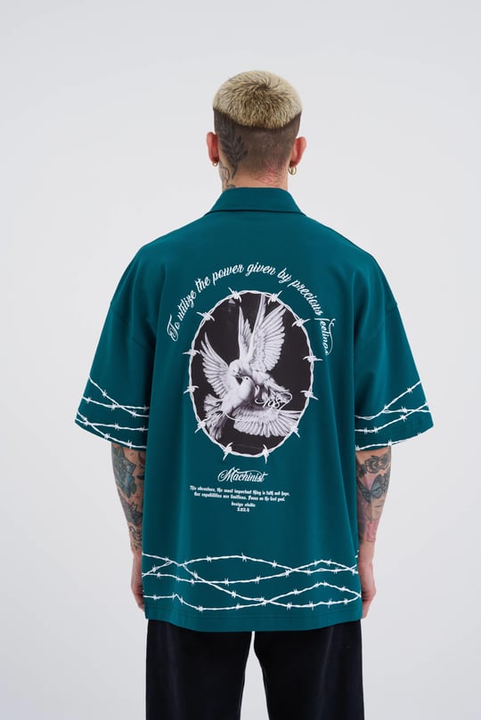 BARBED WIRE POLO T-SHIRT