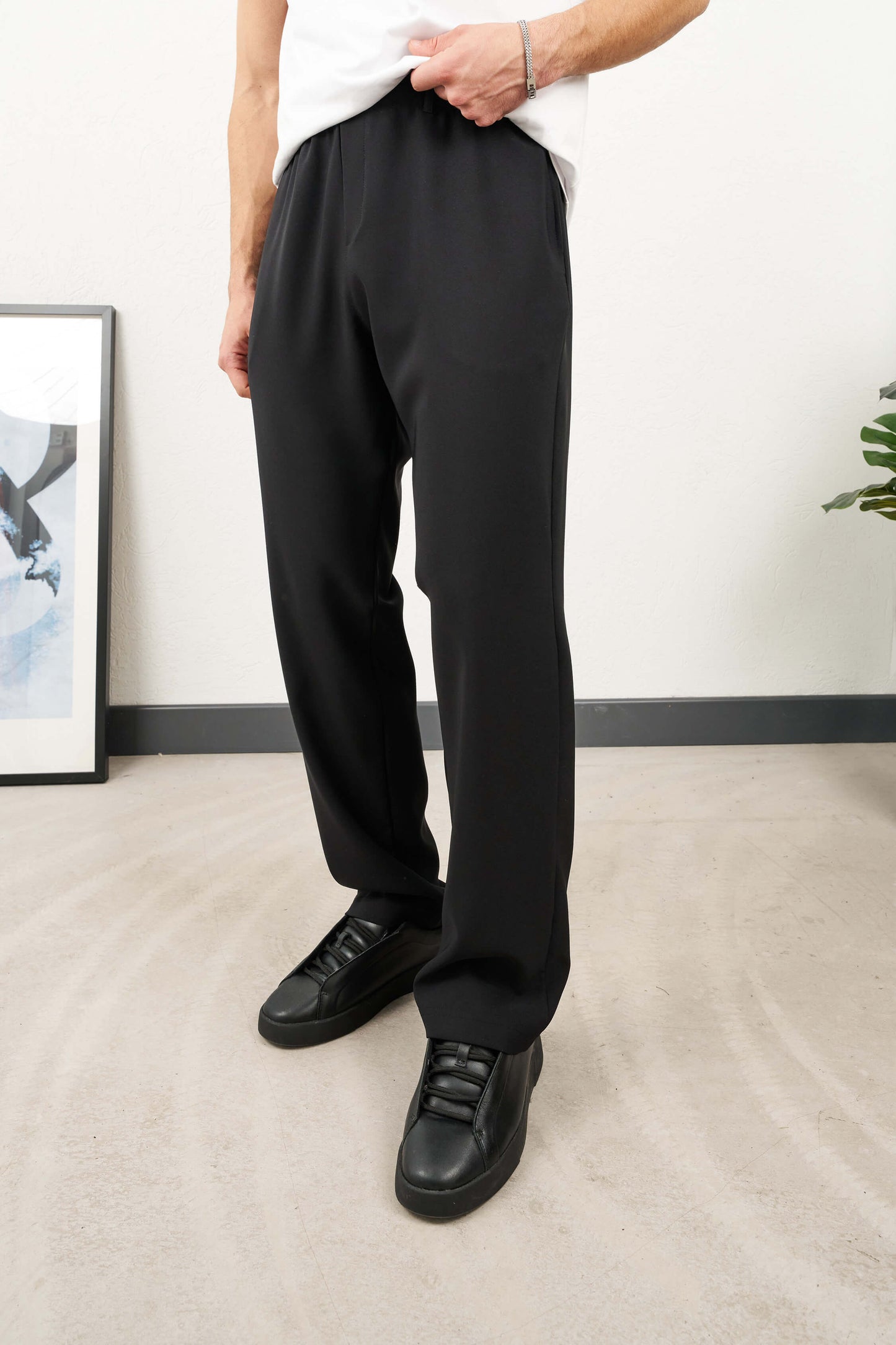 SEMI FORMAL STRAIGHT CUT PANTS (5 COLOR)