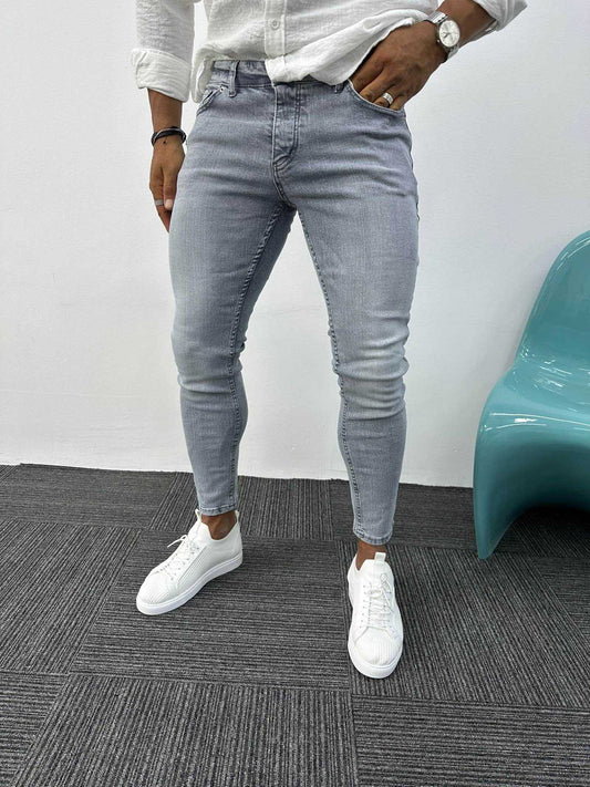 LIGHT GRAT FIT JEAN