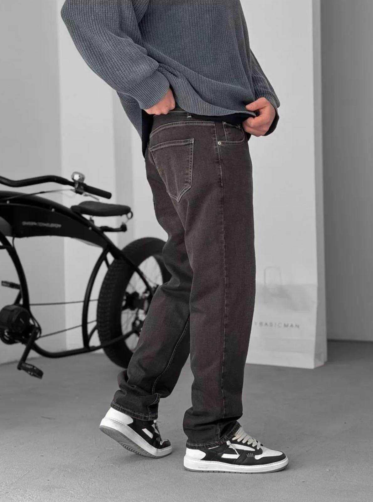REGULAR FIT COFFE COLOR JEAN