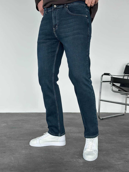 DARK BLUE REGULAR FIT JEAN