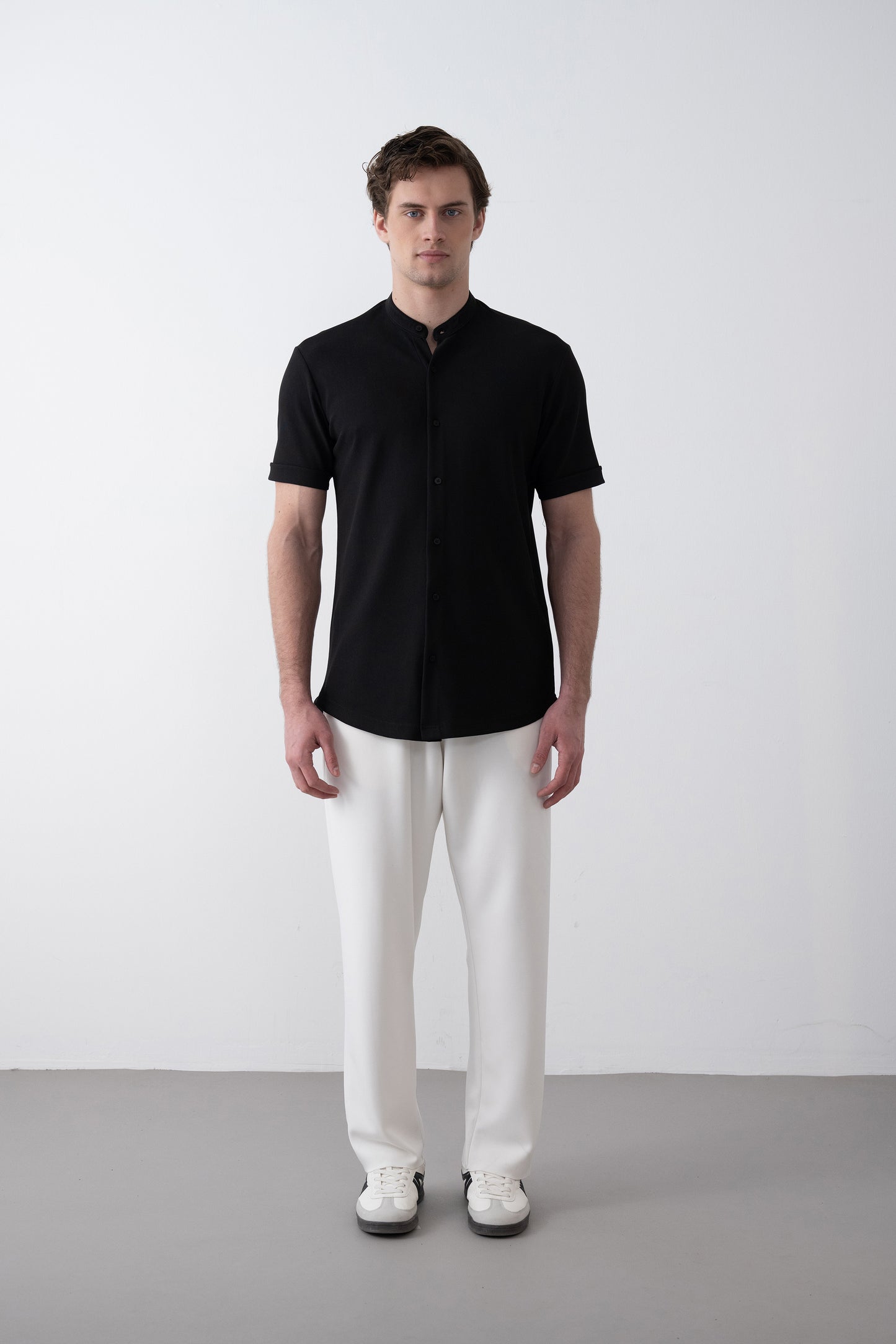 PREMIUM CHINEESE COLLAR SHIRT