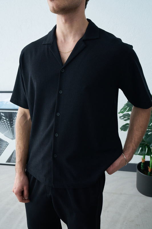 PREMIUM ENGLISH COLLAR SHORT SLEEVE SHIRT