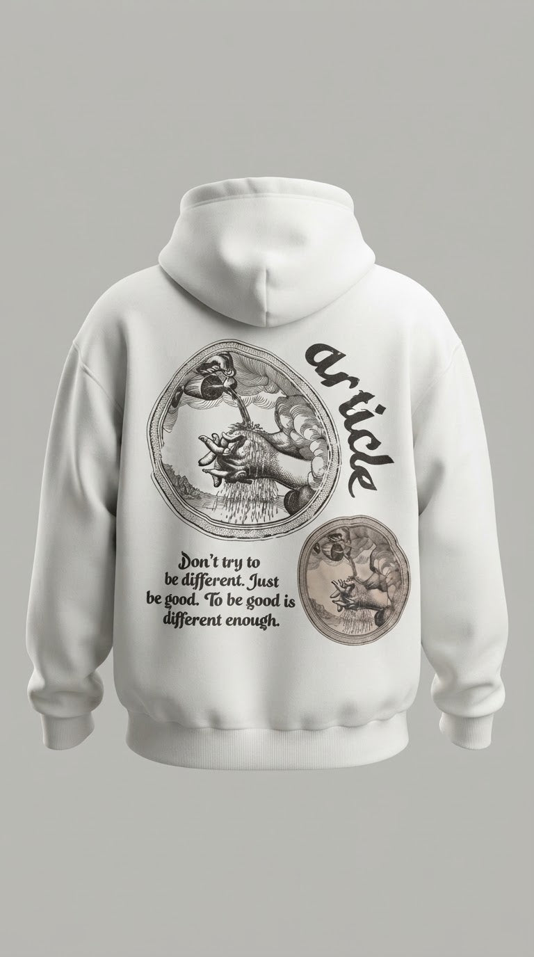 DONT TRY TO BE DIFFERENT HOODIE