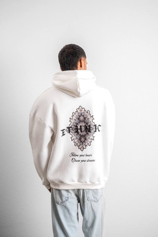PREMIUM ETHNIC HOODIE (3 COLOR )