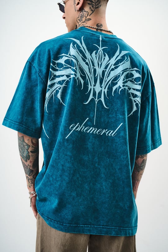 EPHEMERAL WASHED T-SHIRT(2 COLOR)