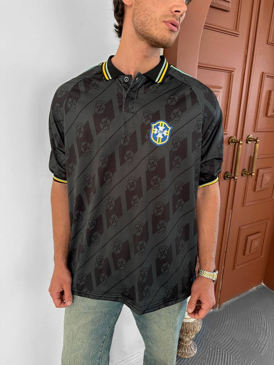 BRAZIL BLACK T-SHIRT