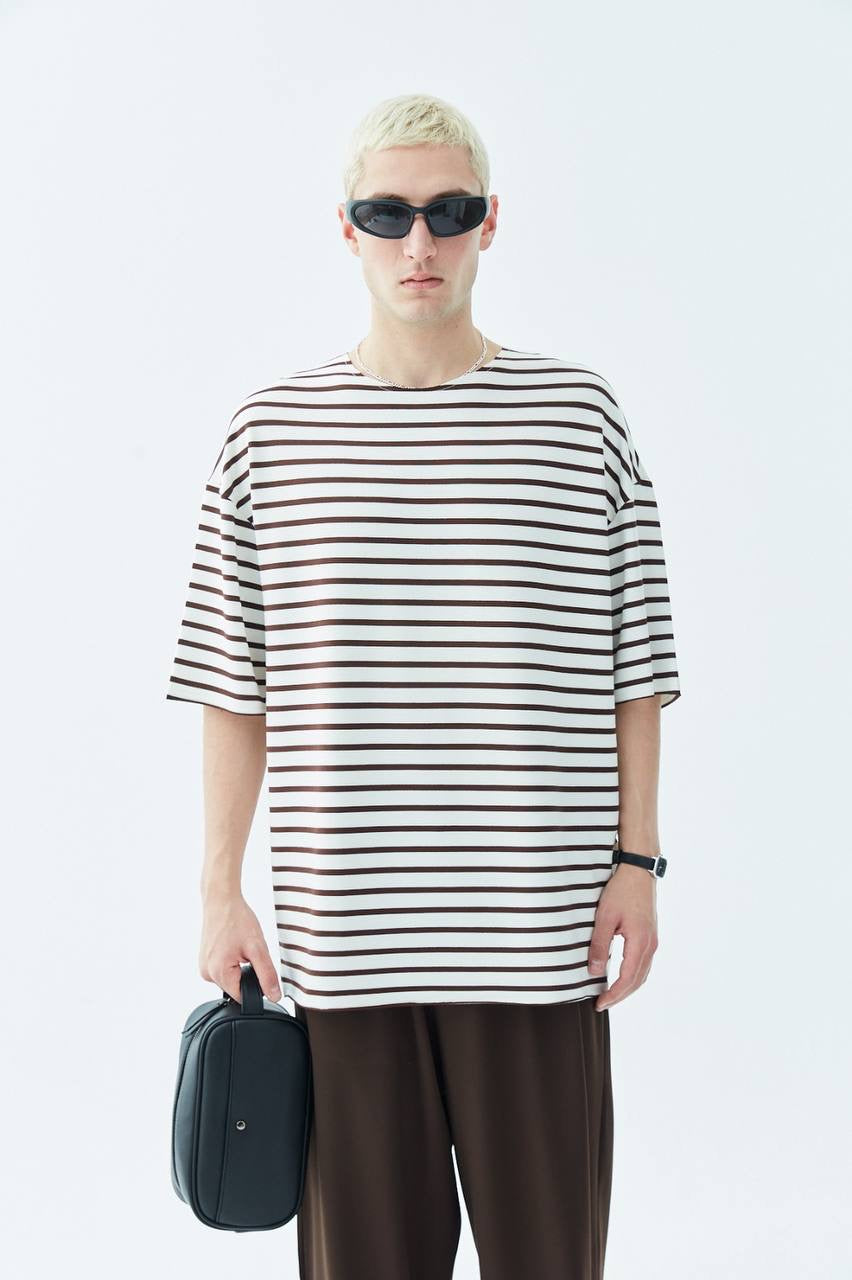 HICKORY STRIPE T-SHIRT