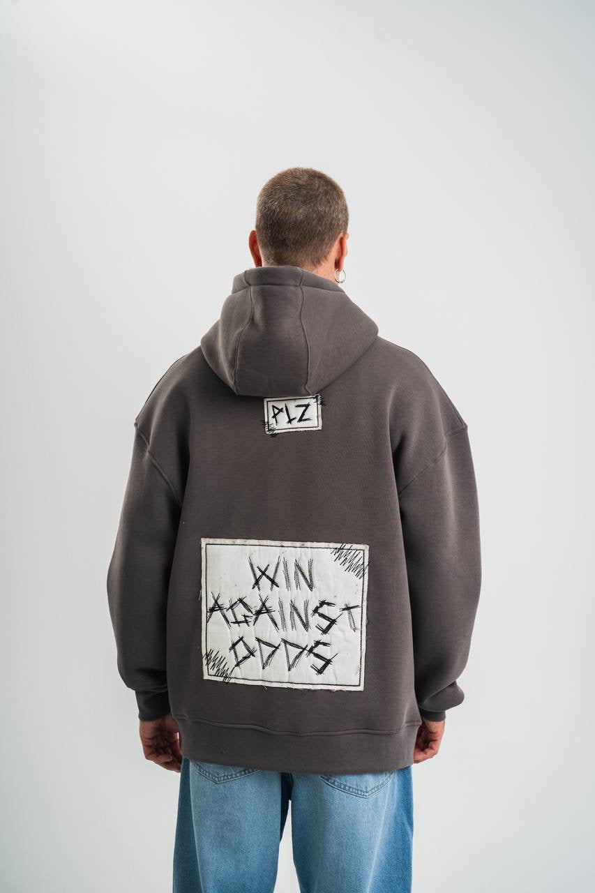 WIN AGAINST ODDS HOODIE (2 COLOR)