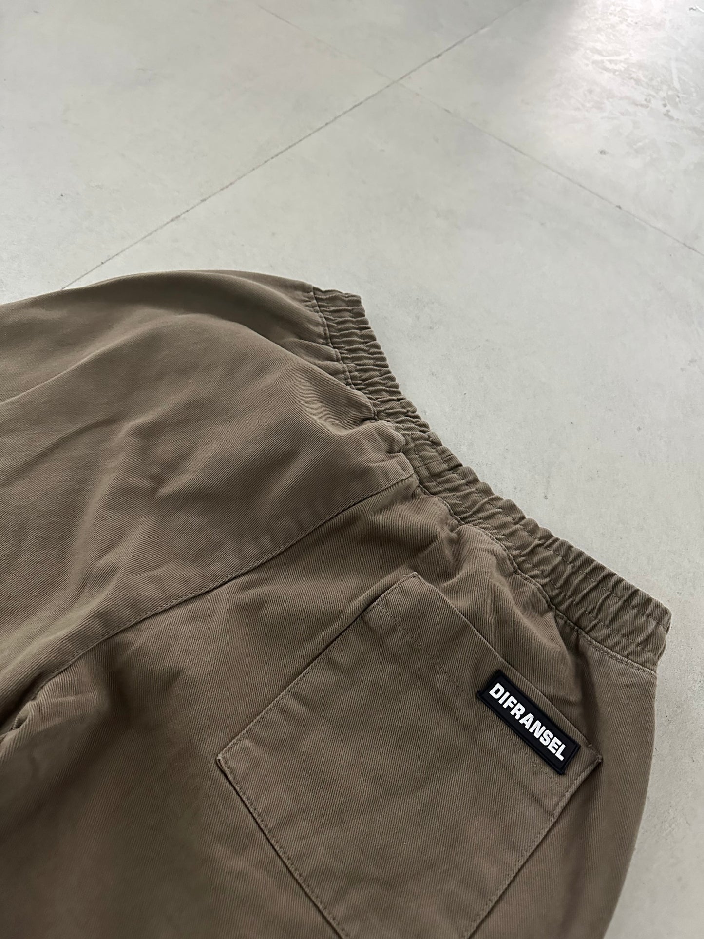 CARGO PANTS WITHOUT POCKET (3 COLORS)