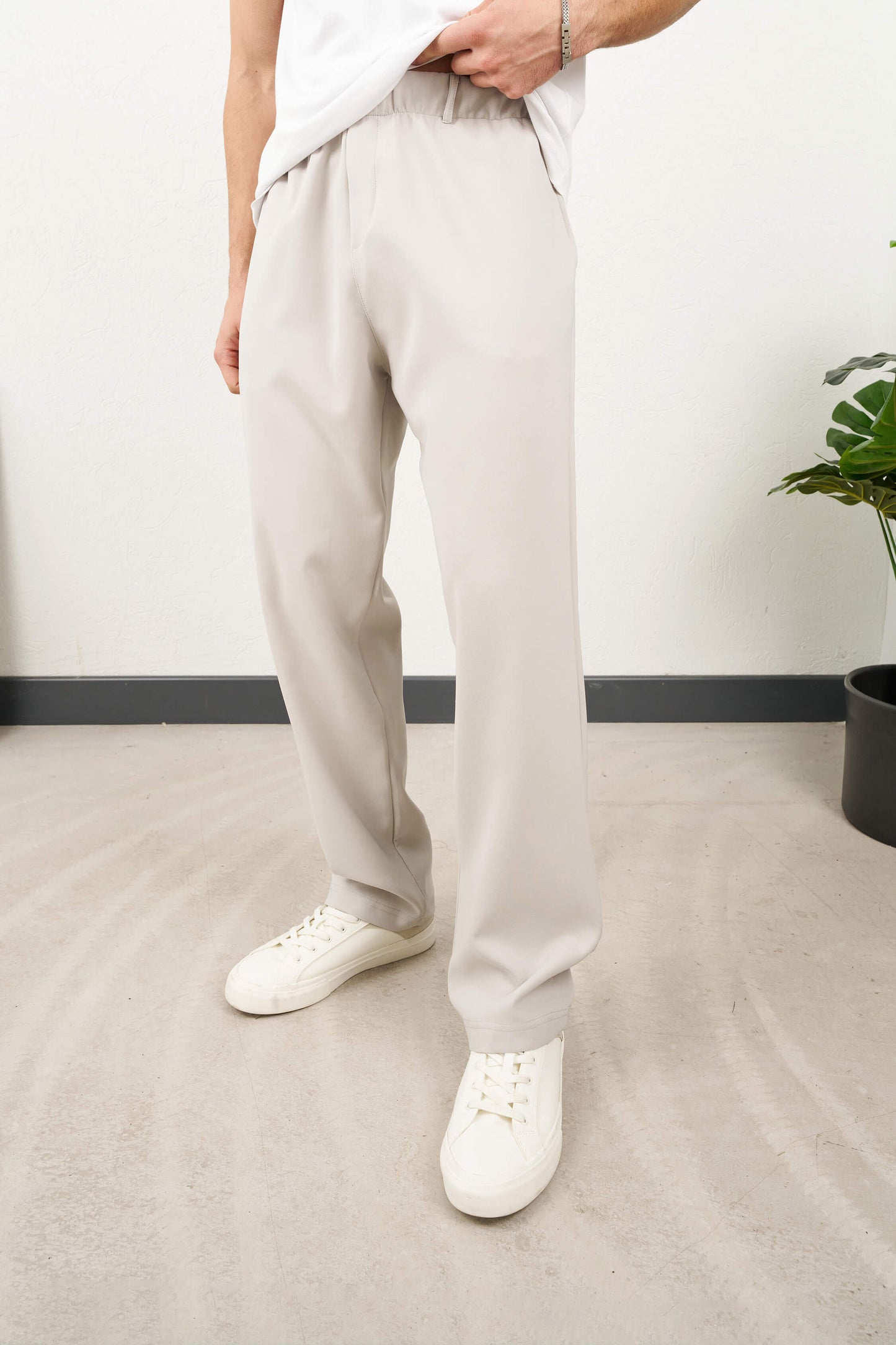 SEMI FORMAL STRAIGHT CUT PANTS (5 COLOR)