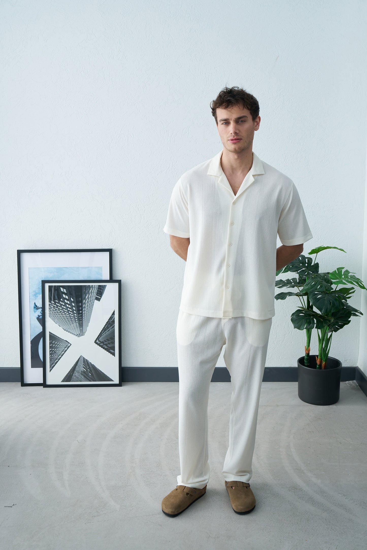 PREMIUM CHINEESE COLLAR SHIRT