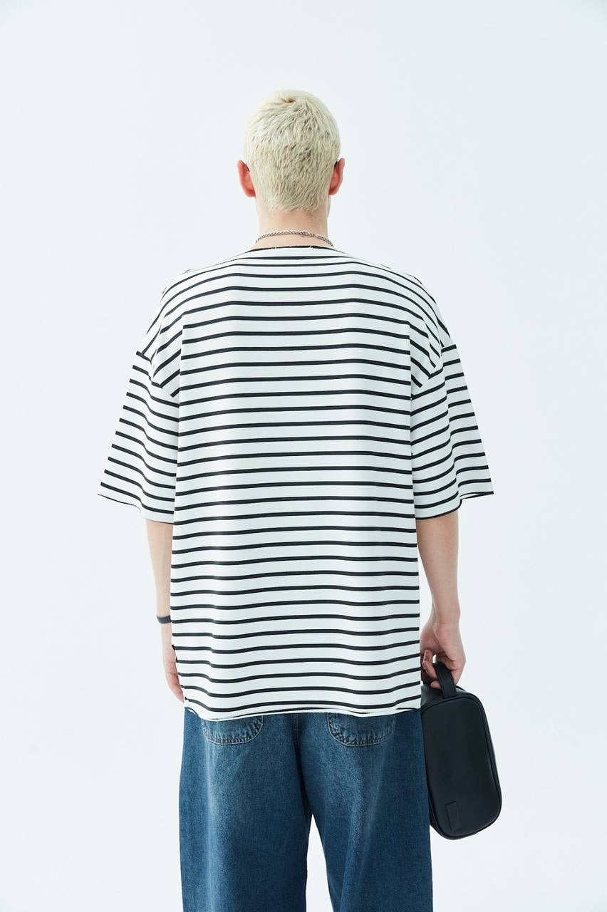 HICKORY STRIPE T-SHIRT