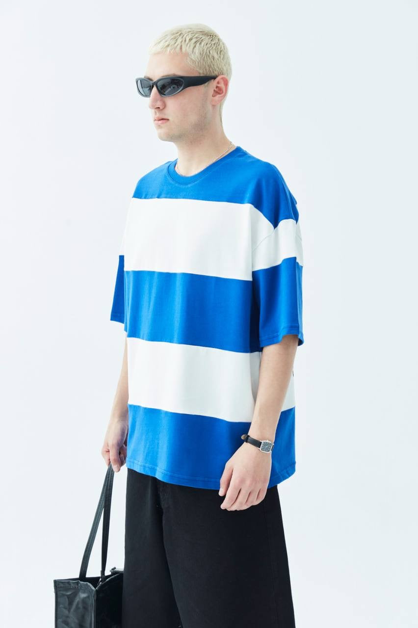 OVERSIZED STRIPED T-SHIRT