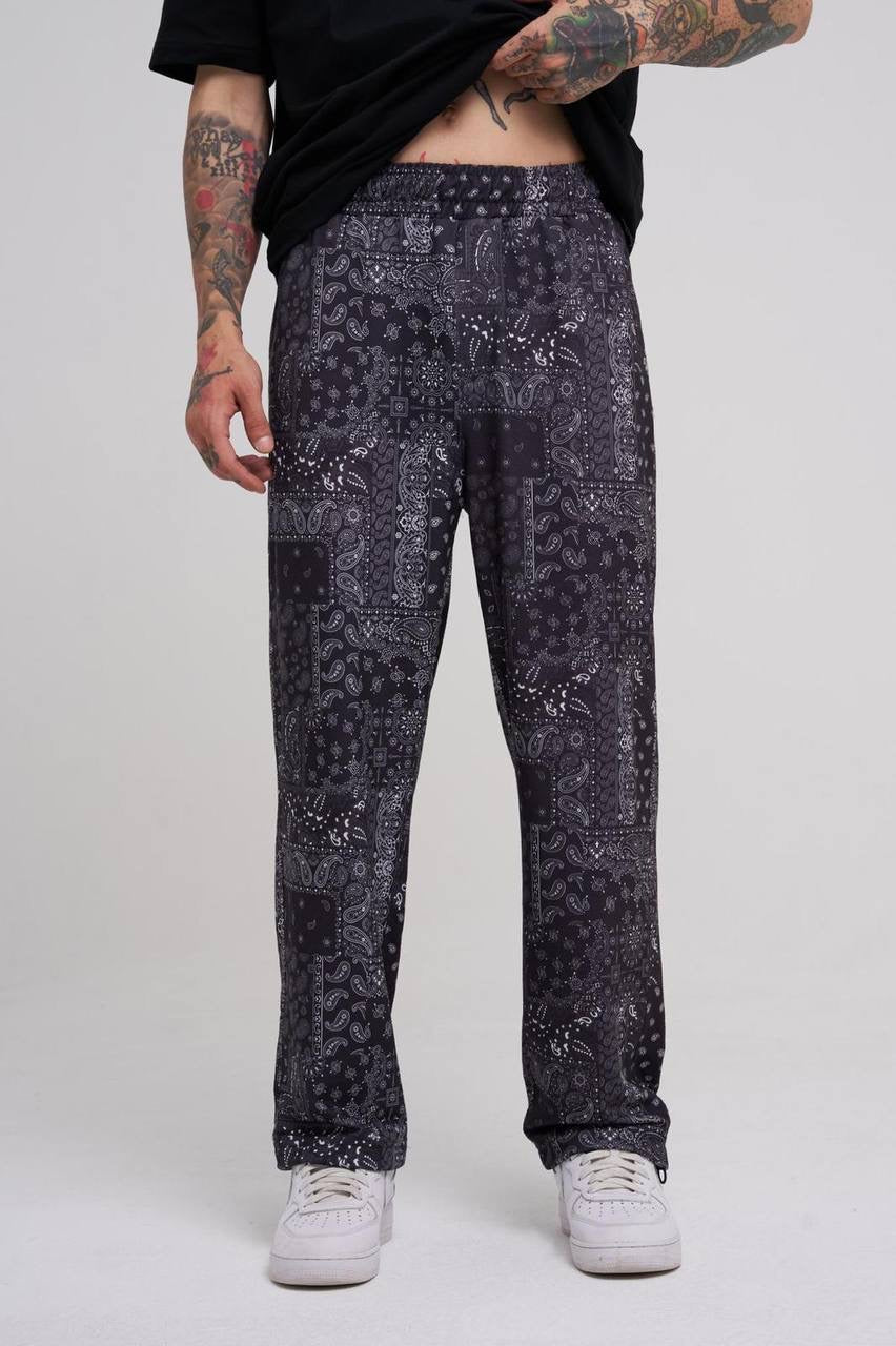 PAISLEY PATCHWORK SWEATPANTS