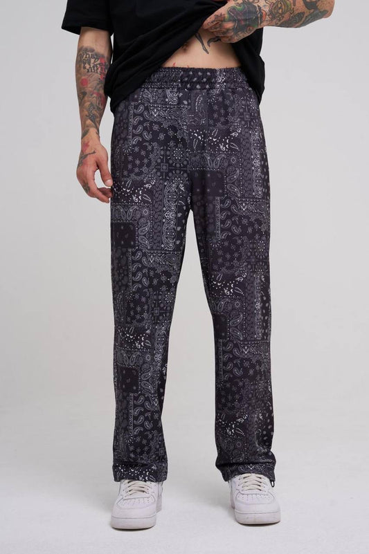 PAISLEY PATCHWORK SWEATPANTS