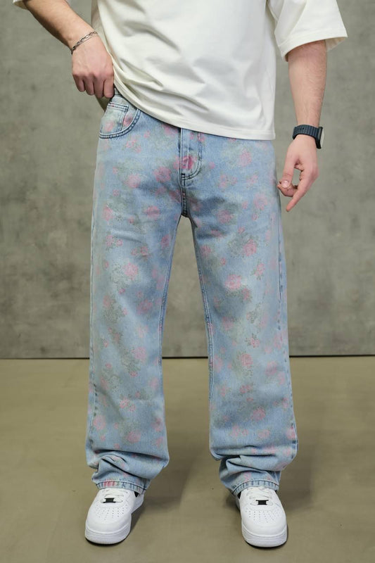 FLORAL PRINT VIP JEAN