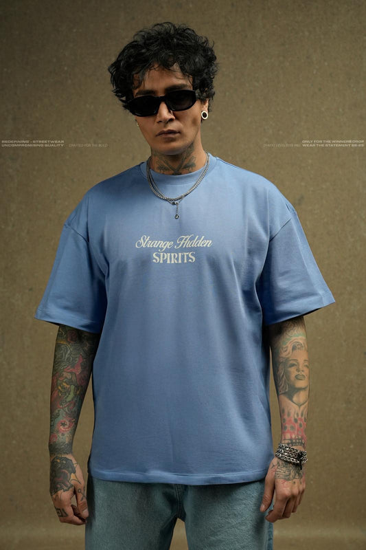 SPIRTS VIP WASHED BLUE T-SHIRT