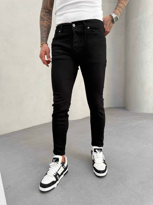 DARK BLACK SLIM FIT JEAN