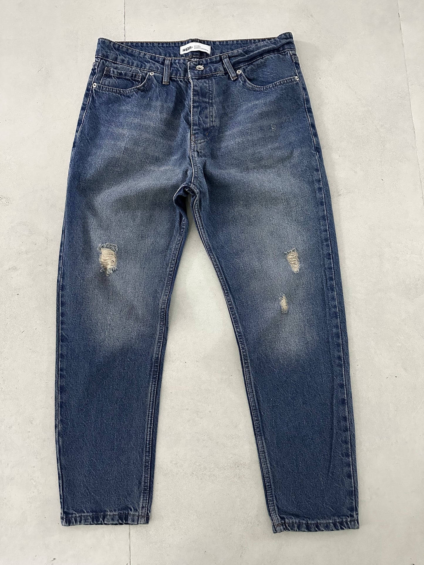 DAMAGED BOYFRIEND STYLE JEAN