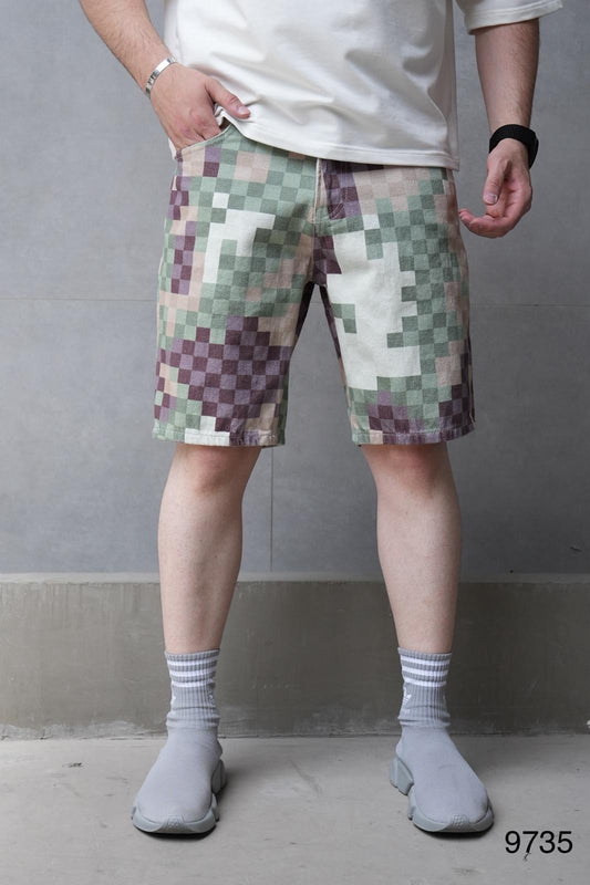 PREMIUM CHECK SHORT