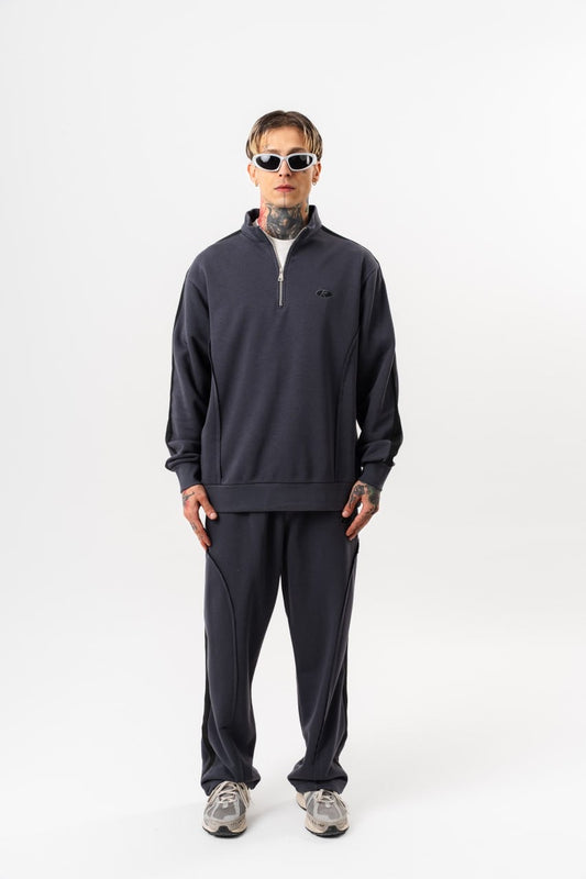 PREMIUM HALF ZIP SWEATER SET