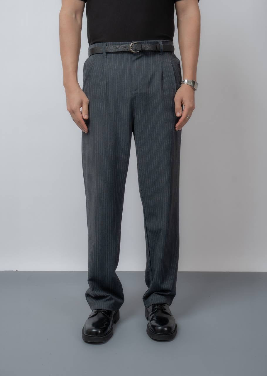 PREMIUM STRIPE SEMI FORMAL PANTS