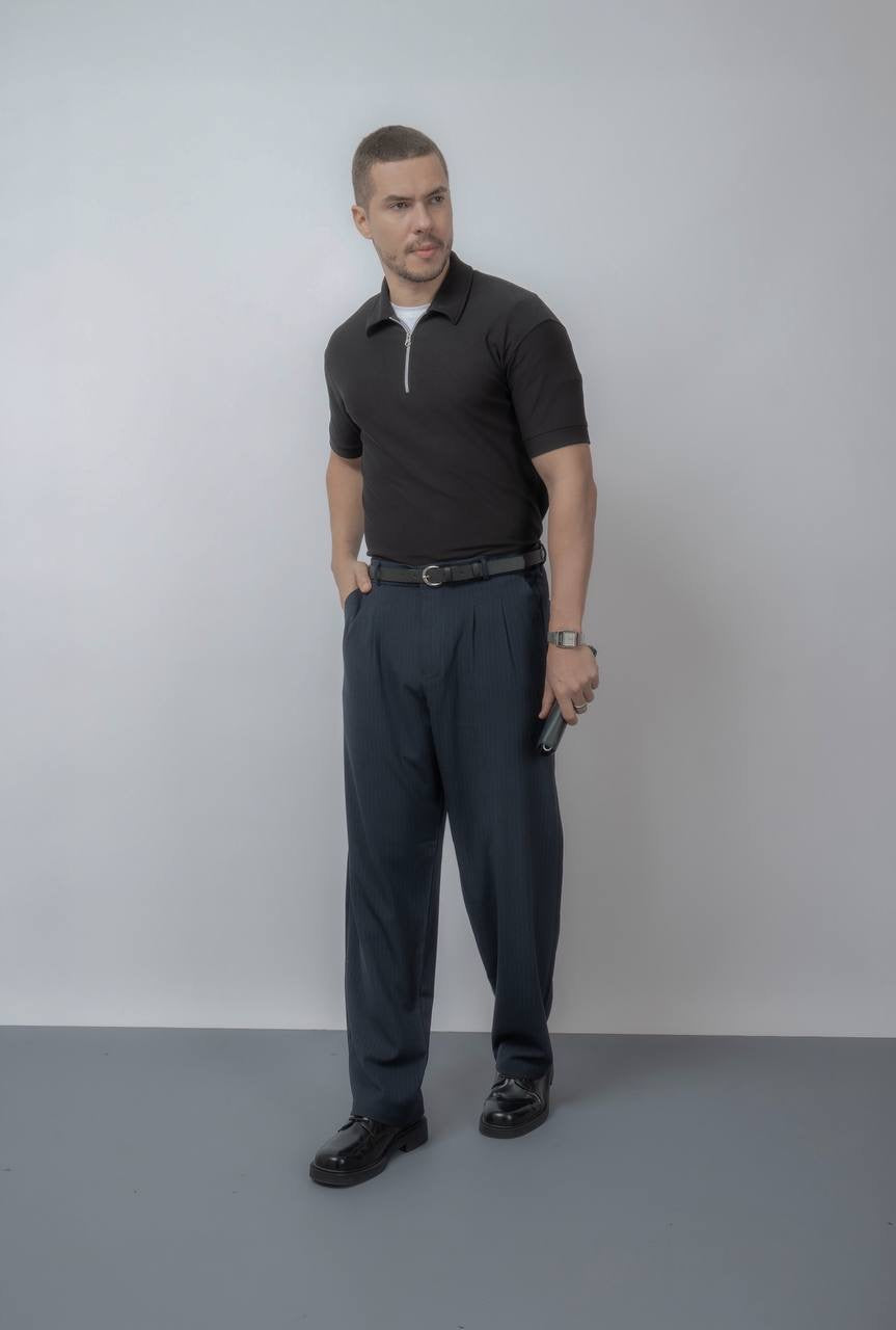 PREMIUM STRIPE SEMI FORMAL PANTS